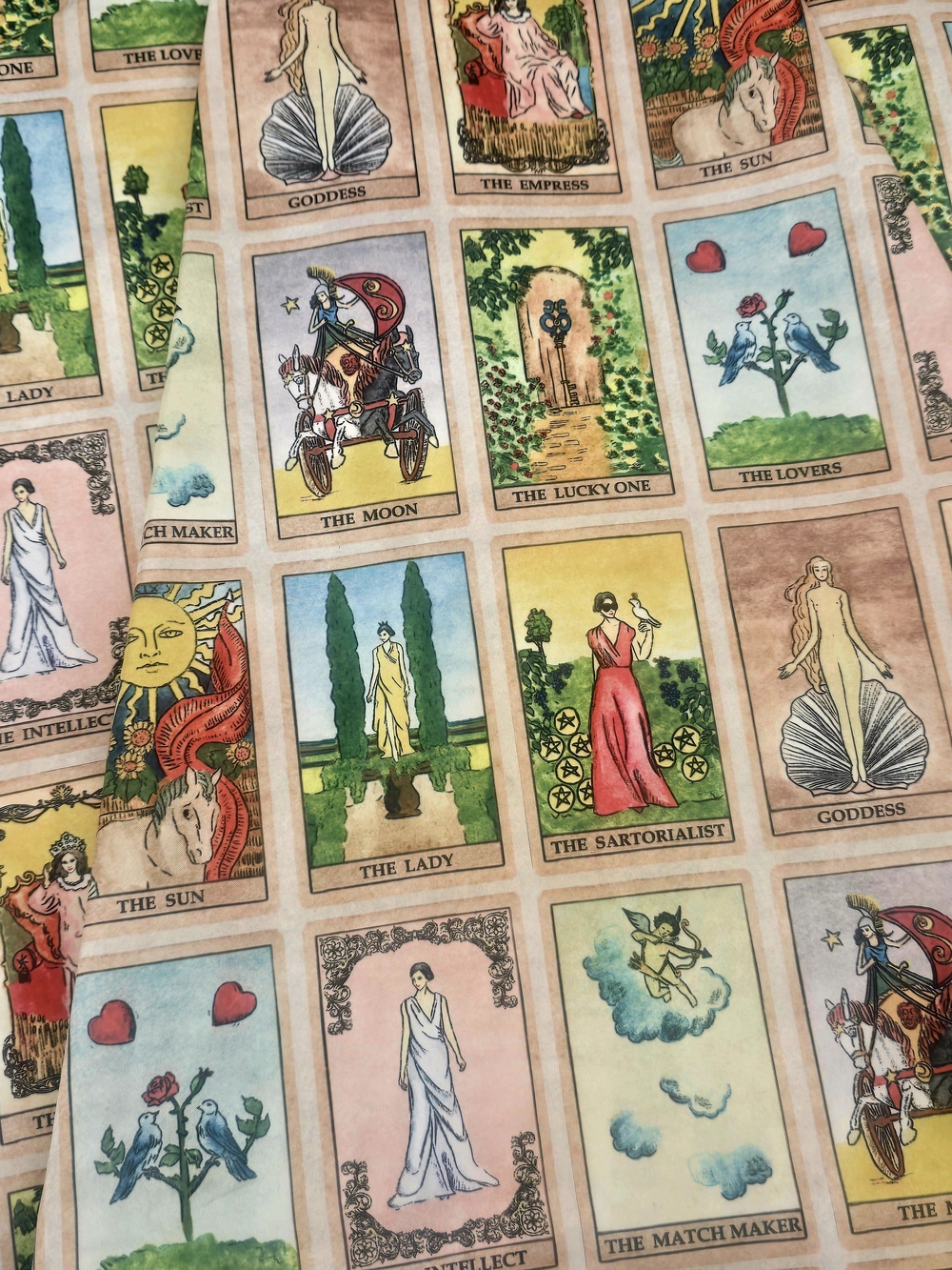 Alice + Olivia Black Fortuna Tarot Print Dress - Picture 2 of 8